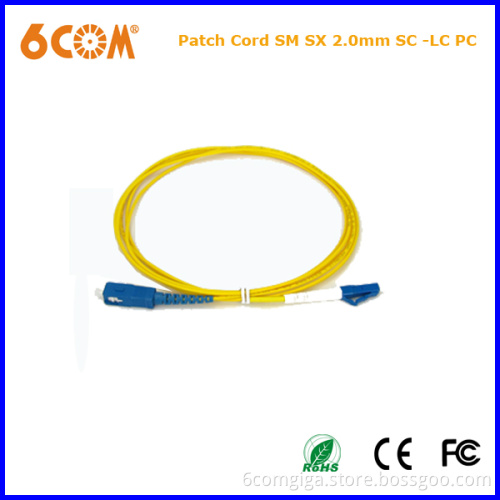5m Fiber Optic Patch Cord LC Sc